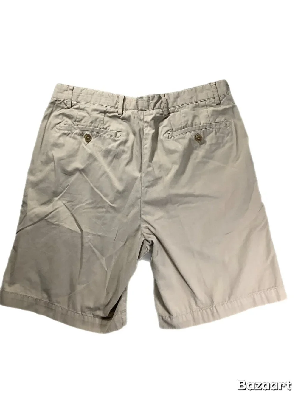Cremieux Classics Men's Khaki Pleated Chino Shorts Size 33 (281)
